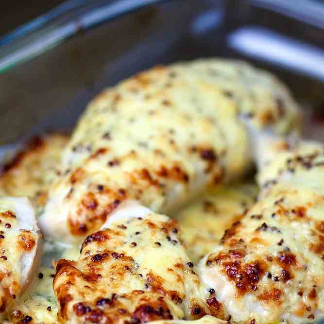 Budget Friendly Cheesy Coconut Chicken