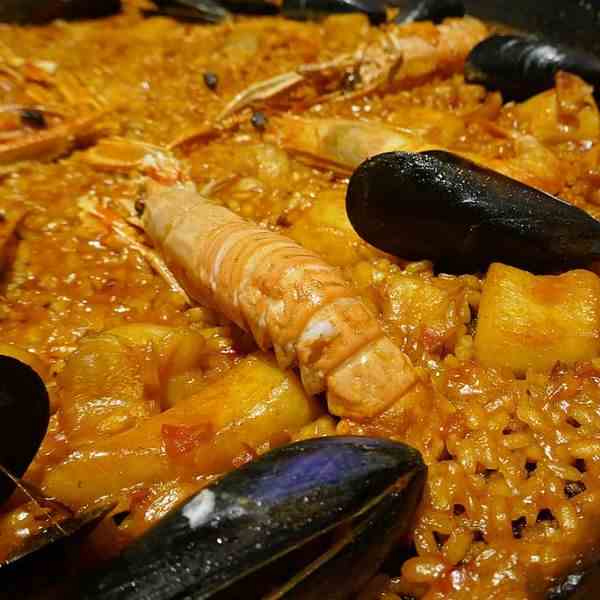 Seafood Paella Recipe