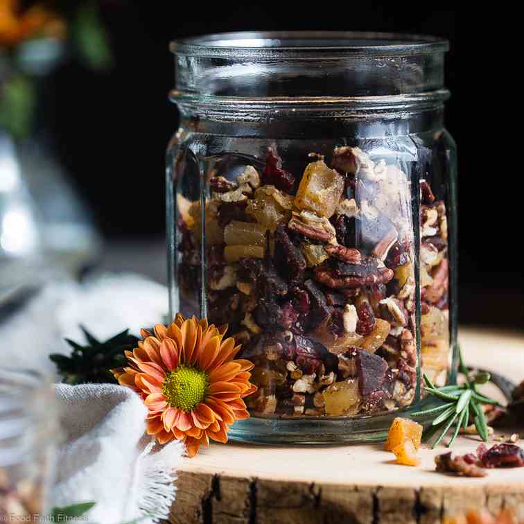 Fall Trail Mix Recipe with Protein