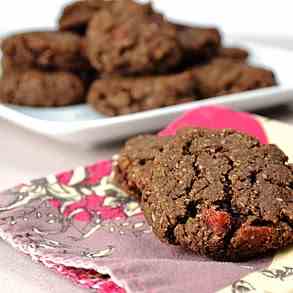 Chocolate Covered Strawberry Cookies