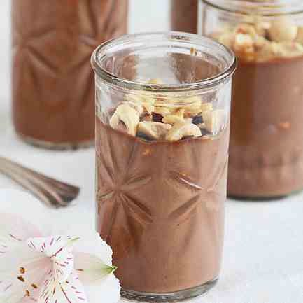 Chocolate-Hazelnut Custard