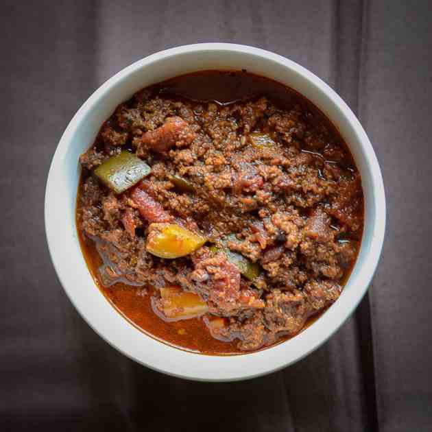 Raspberry Liver Chili