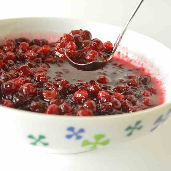 orange cinnamon cranberries