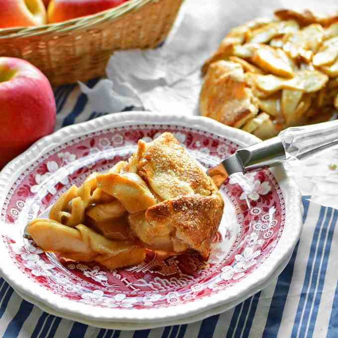 No Fuss Apple Wrapper Pie