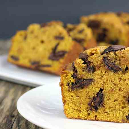 Pumpkin Chocolate Chip Bread