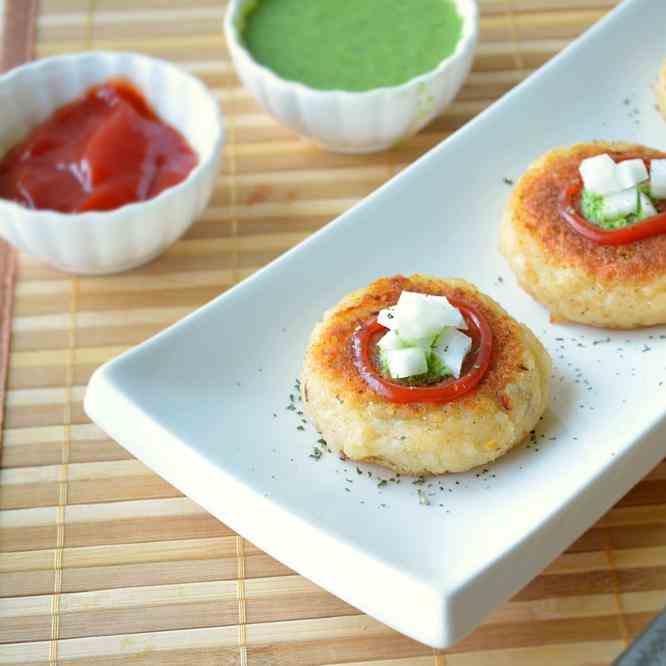 Stuffed Aloo Tikki