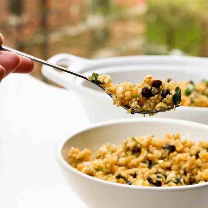Quinoa with Corn and Black Beans