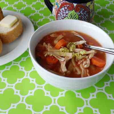 Italian Chicken Noodle Soup