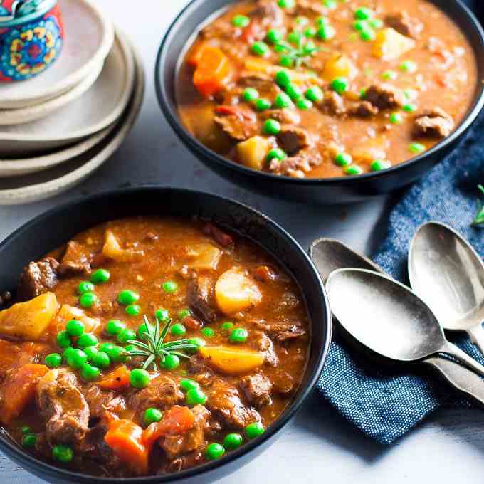 Pressure Cooker Lamb Stew