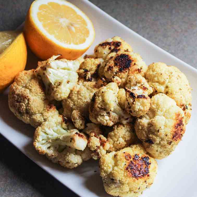 Roasted Greek Cauliflower