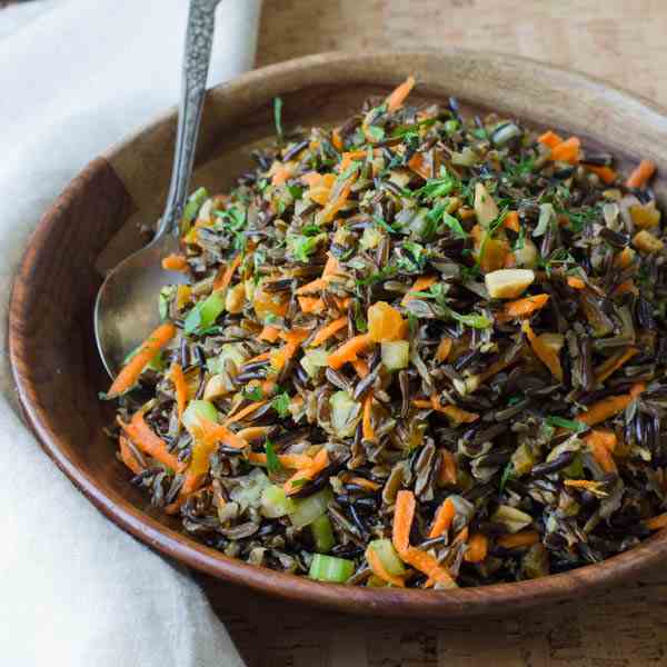 Asian Wild Rice Salad