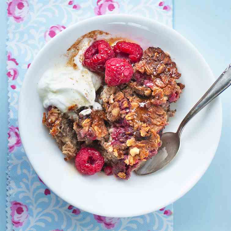 Breakfast oatmeal bake