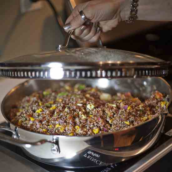 Red Quinoa Salad