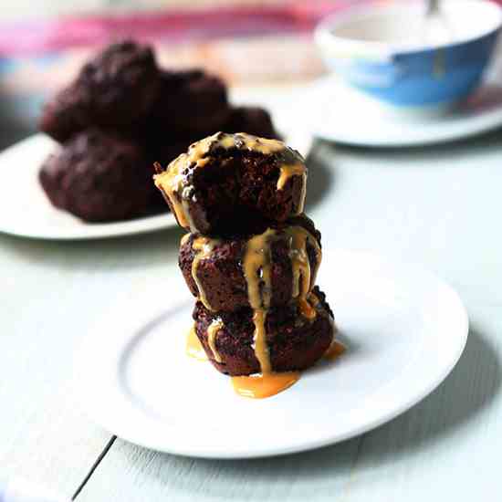 Banana chocolate muffins