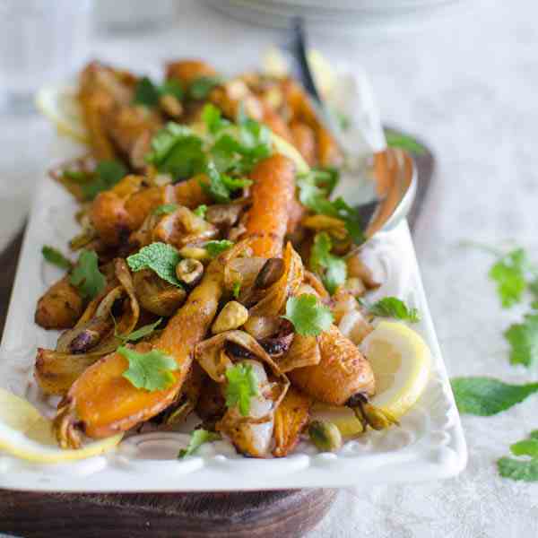 Roasted Spiced Carrots