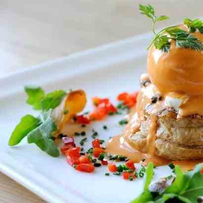 Mushroom & Spinach cheese vol-au-vents