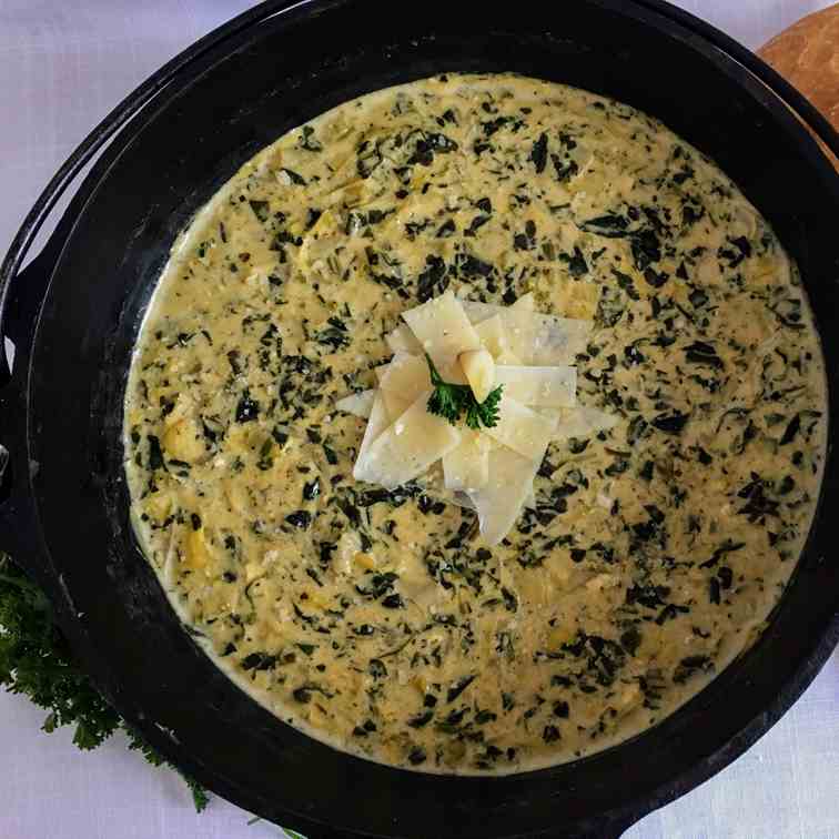 Spinach Artichoke Soup