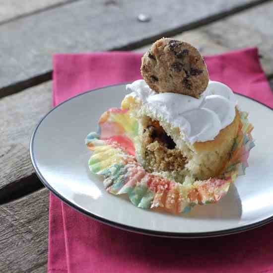 Cookie Dough Cupcakes