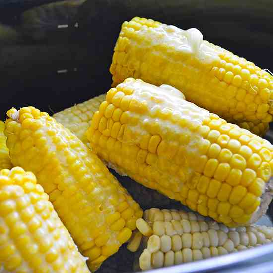 Slow Cooker Corn on the Cob