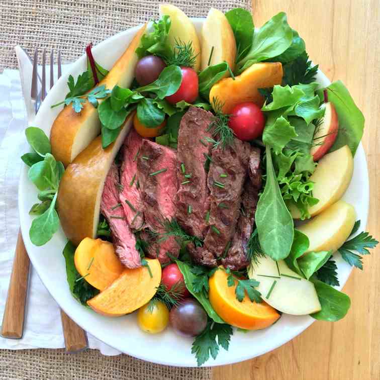 Flap Steak Salad Bowl