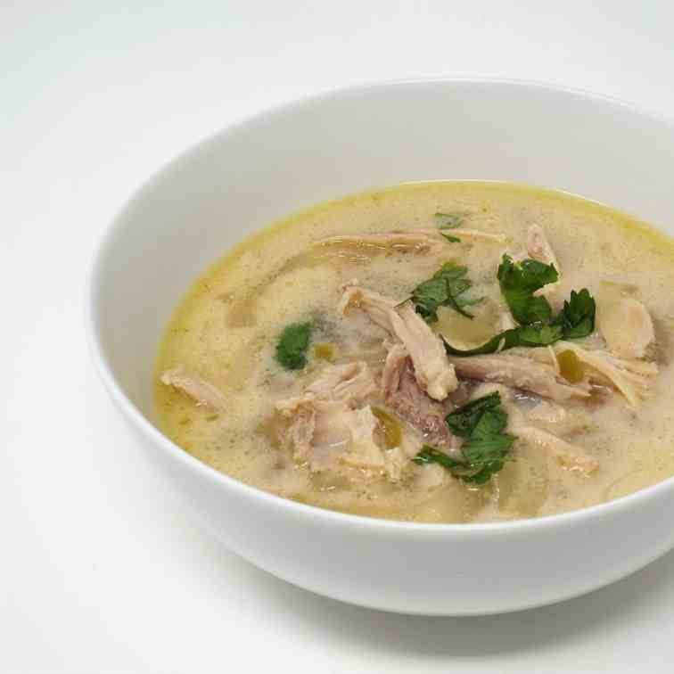 Coconut Lime Chicken Soup