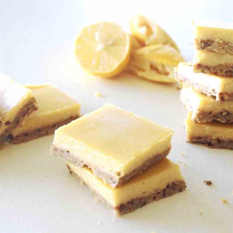 Gluten Free Lemon Bars With Crunchy Crust