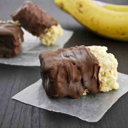 Chocolate Covered Banana Rice Krispies