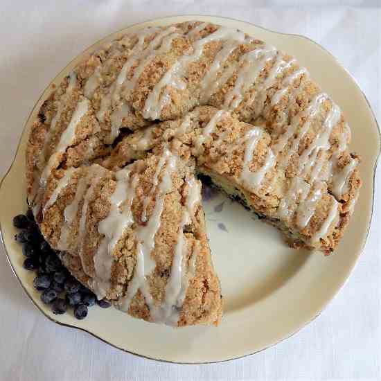 Blueberry Coffee Cake 