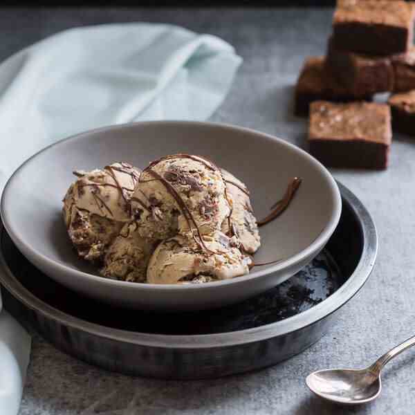 Coffee Nutella Ice Cream