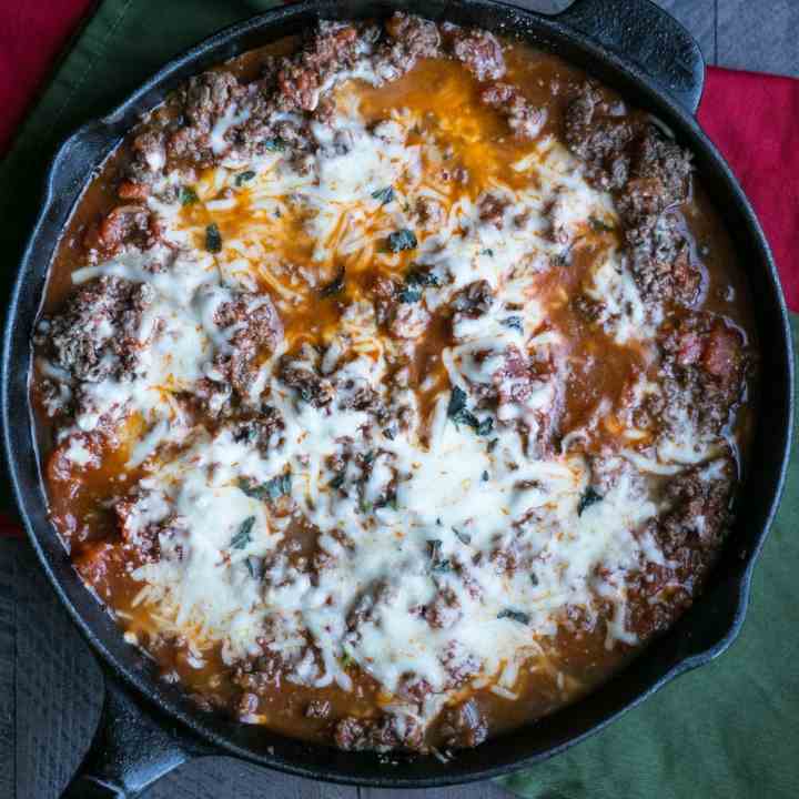 Skillet Lasagna