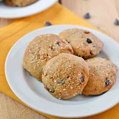 Sweet Potato Chocolate Chip Cookies