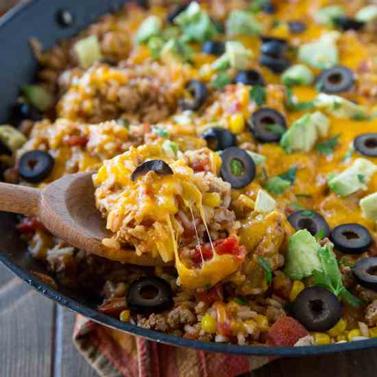 Mexican Rice Skillet