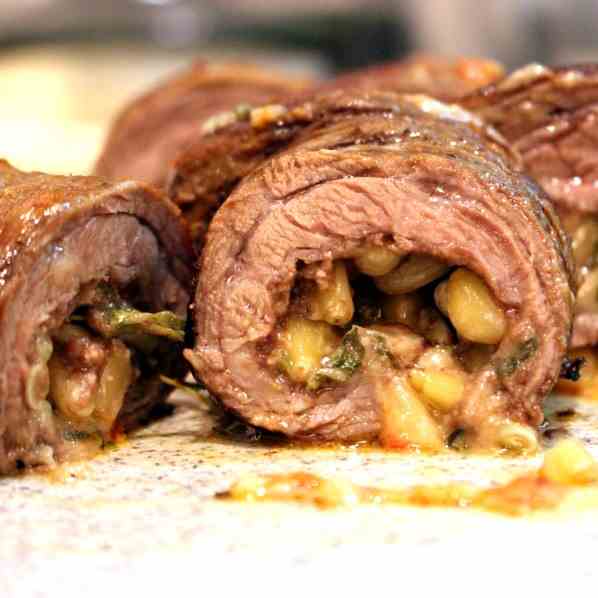 Stuffed Beef Roll