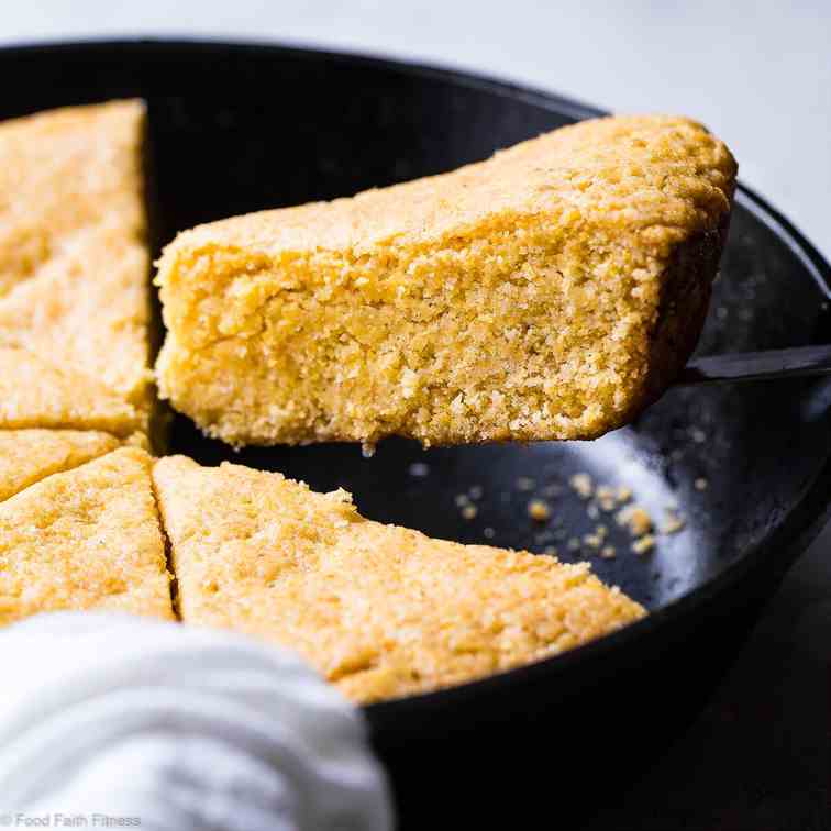 Gluten Free Vegan Sweet Cornbread