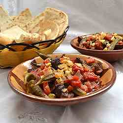 middle eastern okra casserole