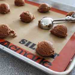 Double Ginger Chocolate Cookies