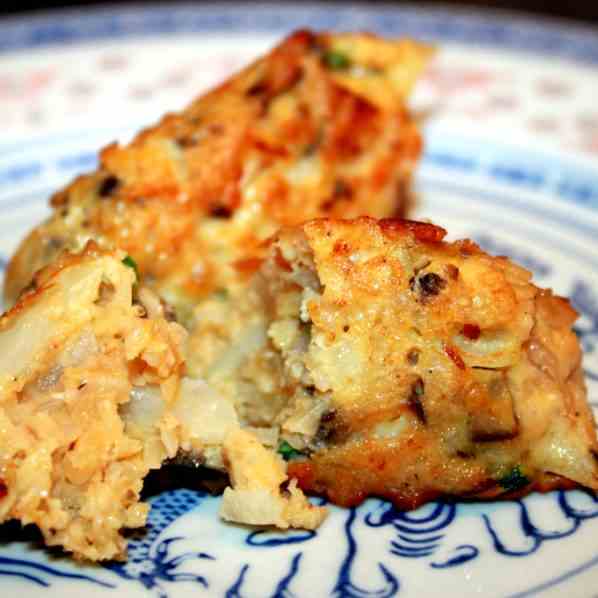 Brown Rice and Vegetable Cakes