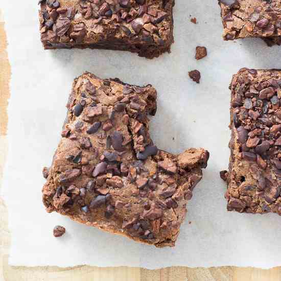 Mexican Chocolate - Cherry Brownies