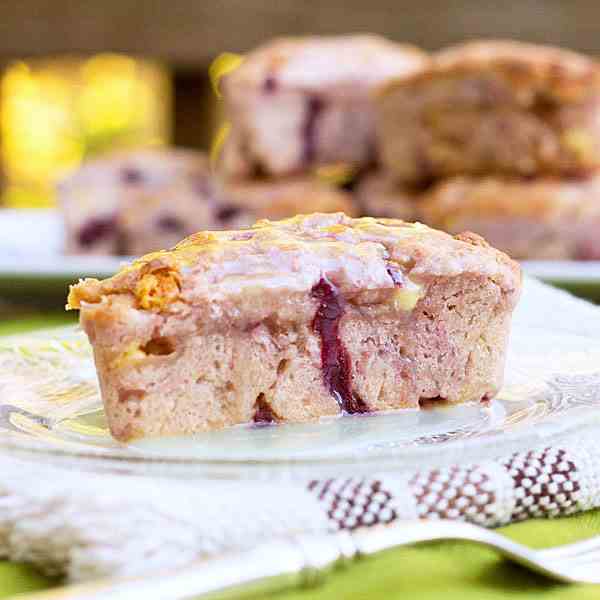 Cherry Almond Chocolate Scones