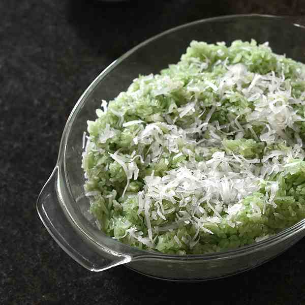 Vietnamese Green Pandan Sticky Rice