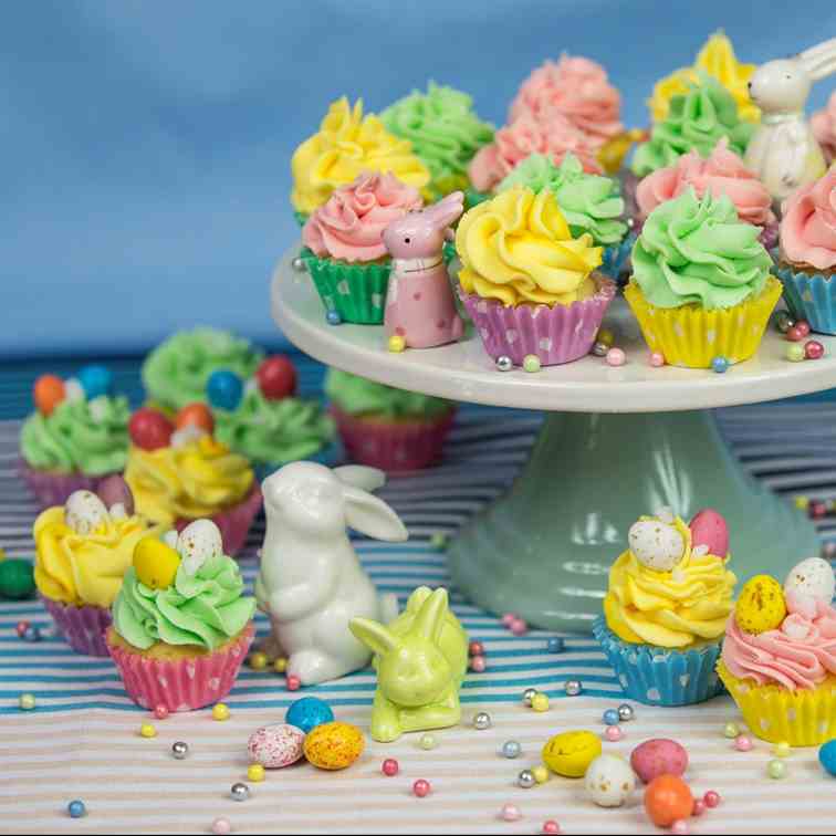 Mini Easter Cupcakes
