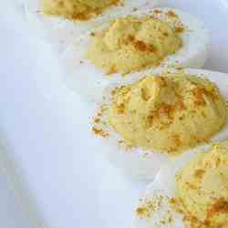 Curried Deviled Eggs