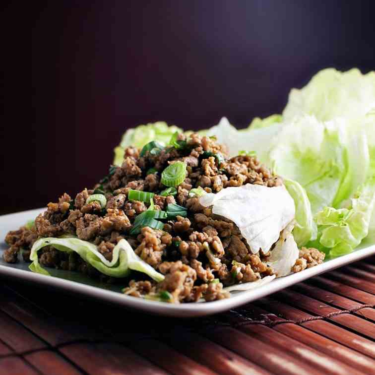 Chicken Lettuce Wraps