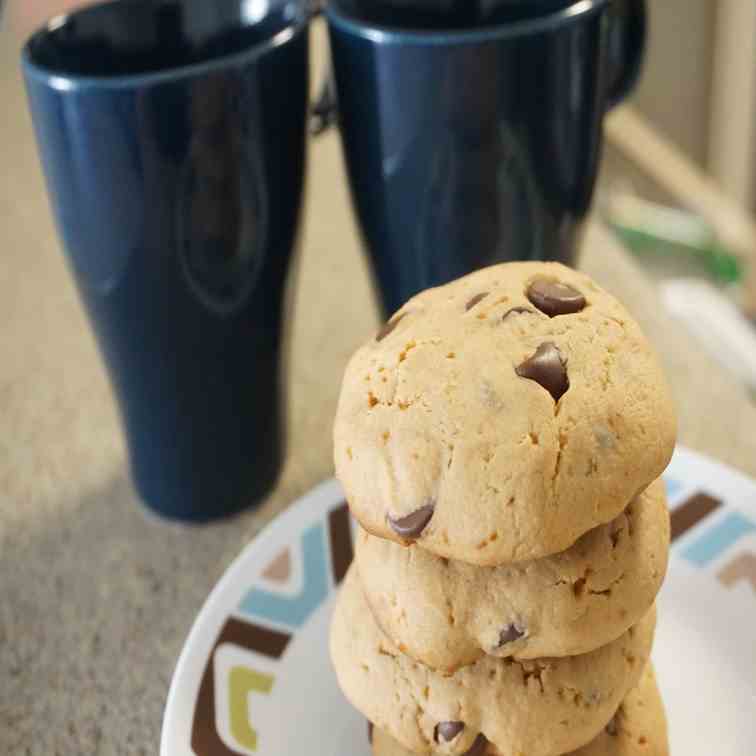 Classic Chocolate Chip Whole Wheat Cookies