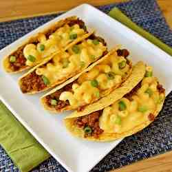 Mac 'N Cheese Tacos