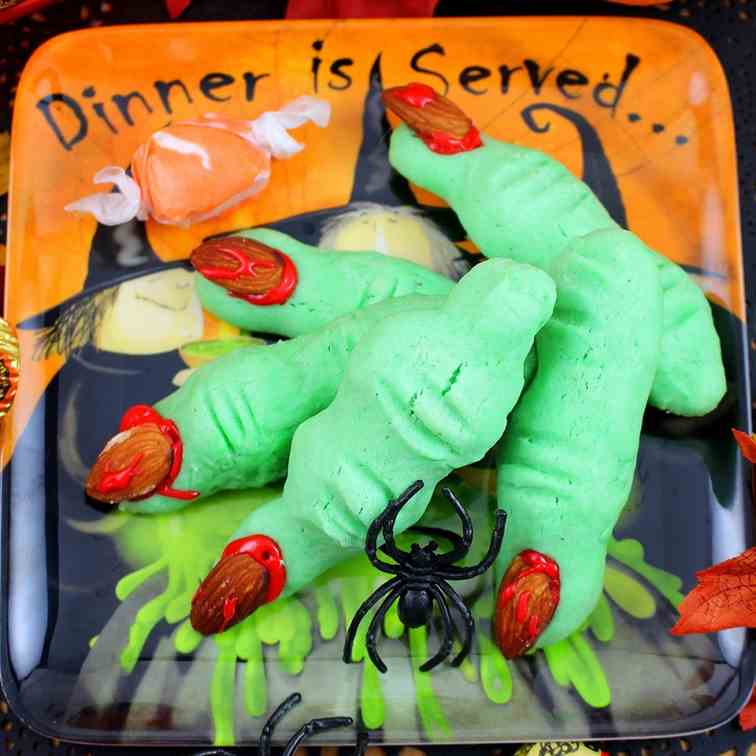 Witchy Fingers Cookies