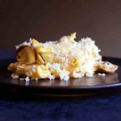 Artichoke and mushroom casserole