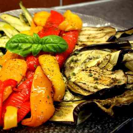 Antipasti of Vegetables