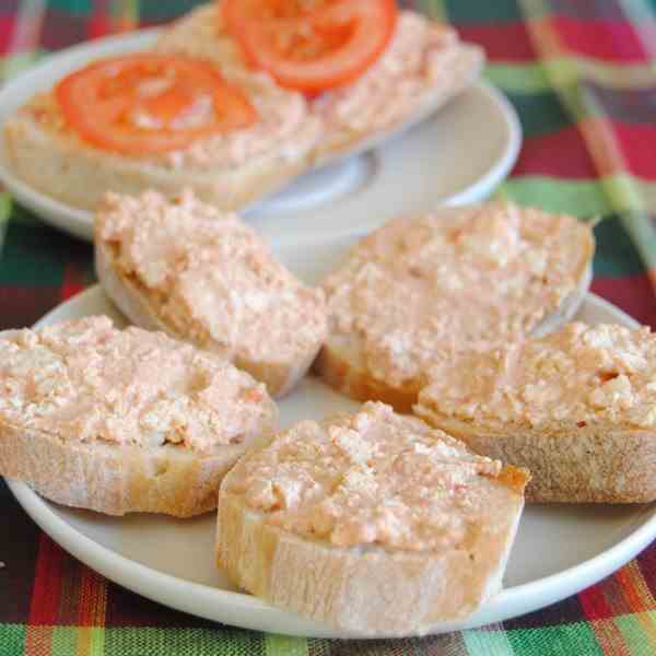 Mackerel-style tofu paste