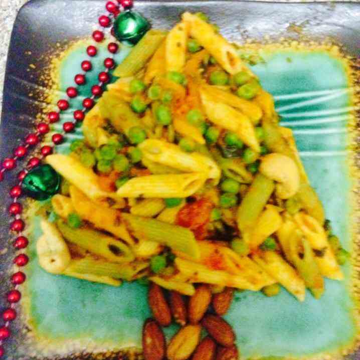 Christmas Tree Pasta